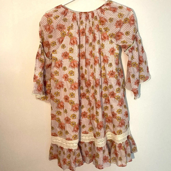 Velveteen‎ Jacqueline Floral Prairie Dress 12 - Picture 8 of 10